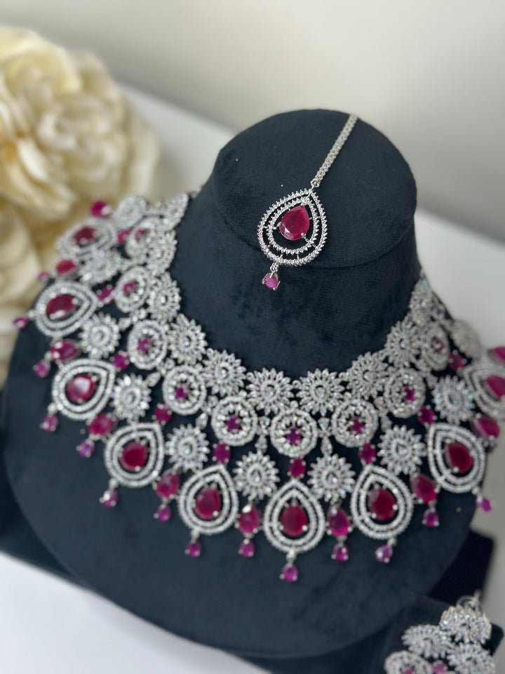 Zia CZ Necklace ADset013