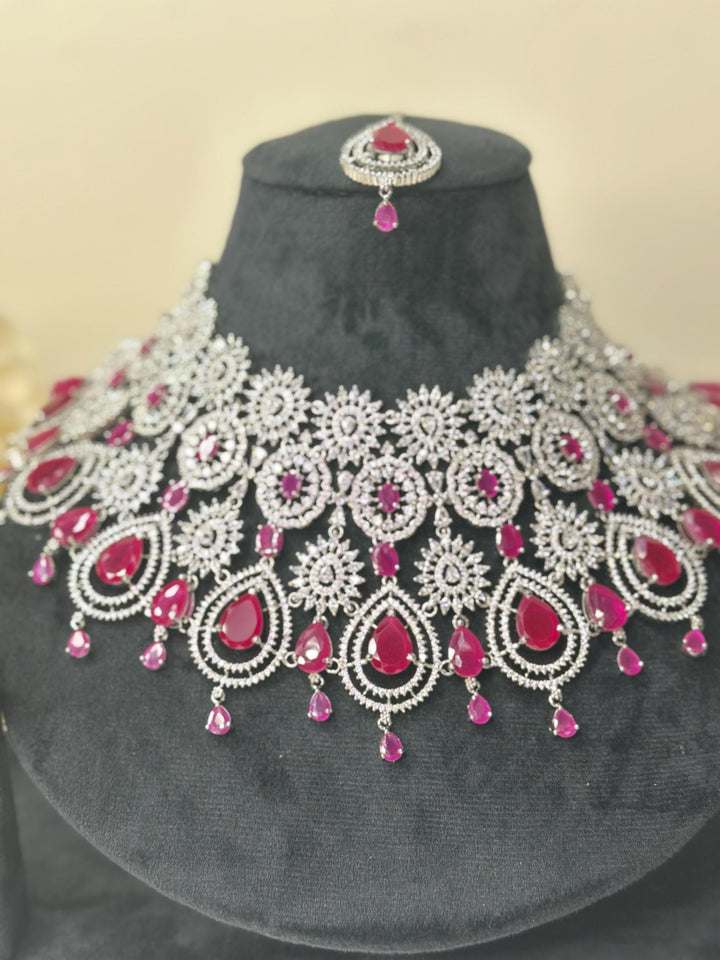 Zia CZ Necklace ADset013