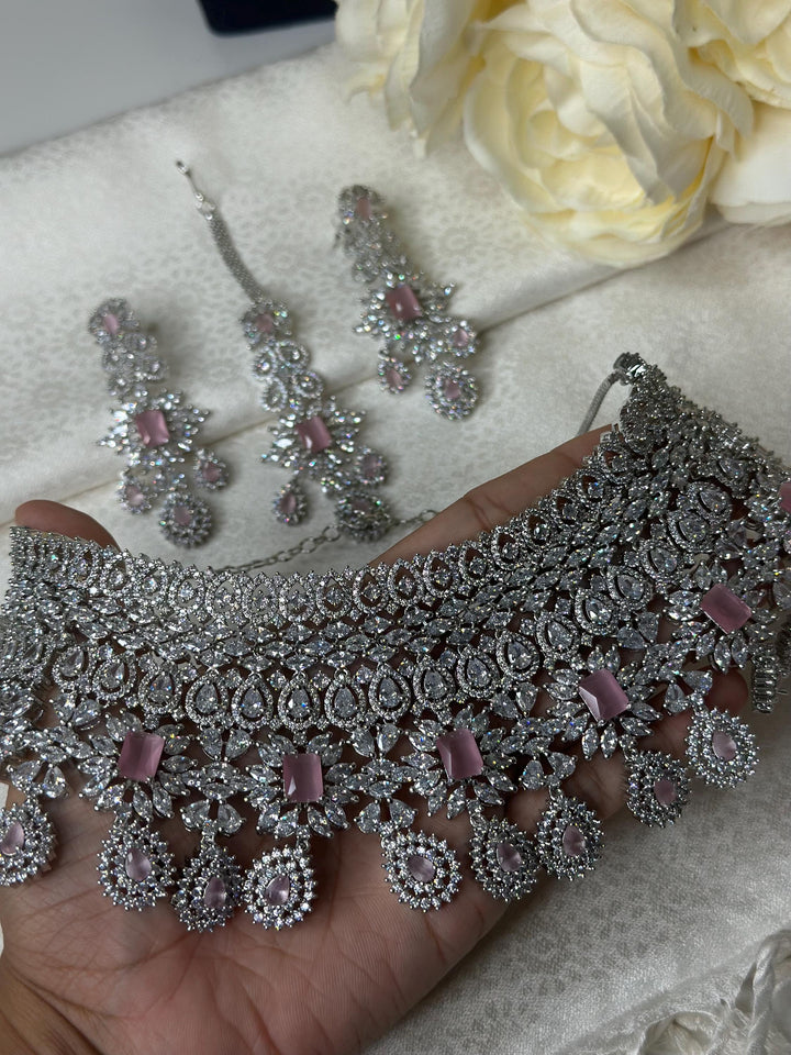 Nova CZ Necklace AD Set014