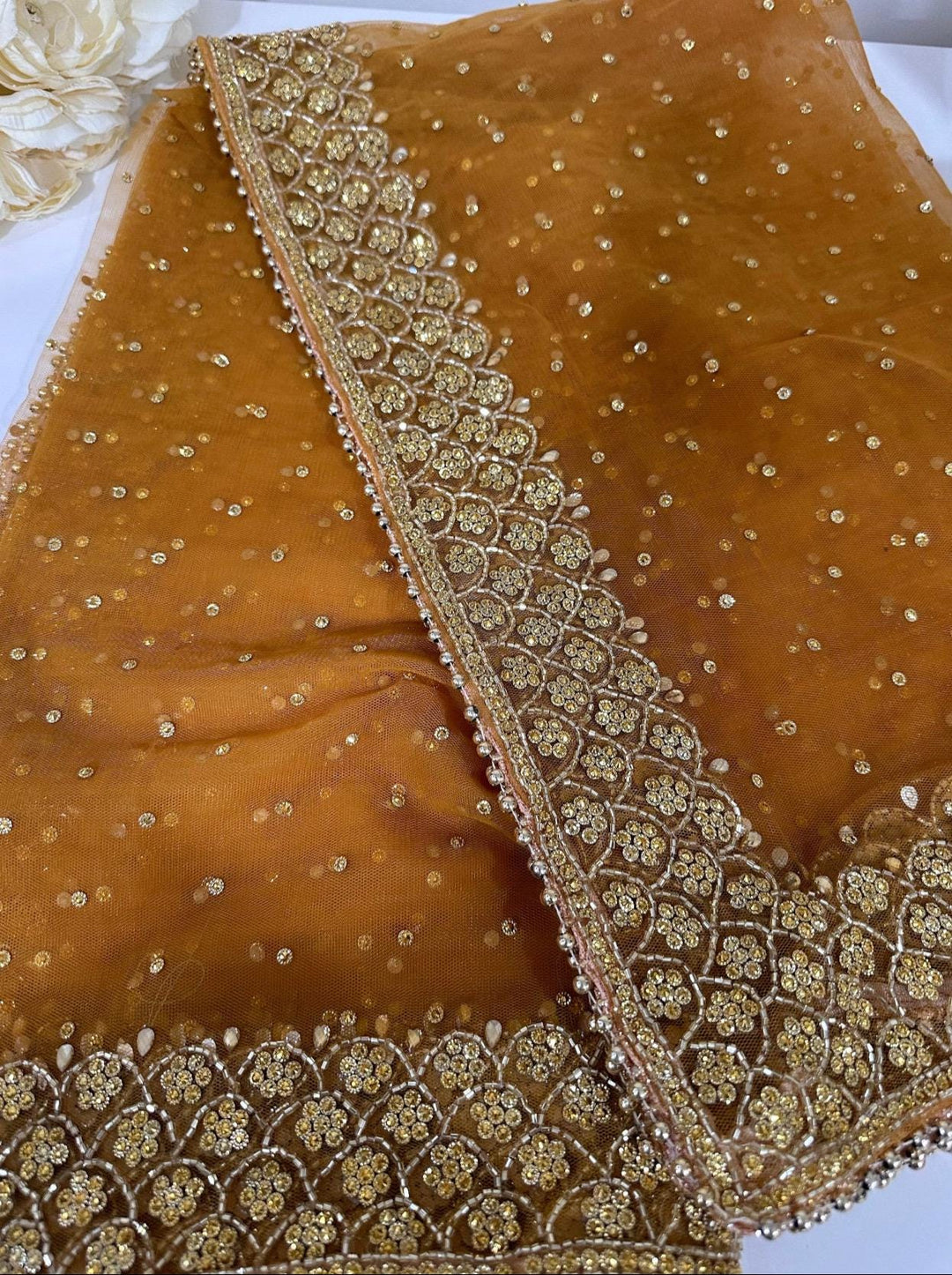 Traditional Bridal Work Dupatta